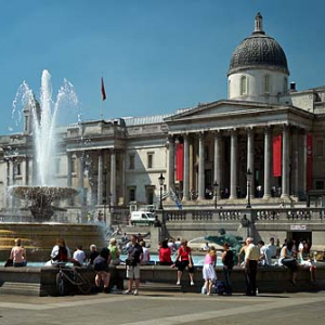 Londyn, St. James plac Trafalgar Square 